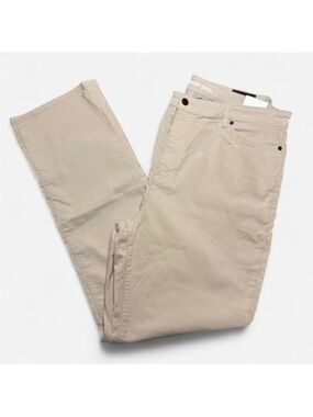 Lands' End Light Pink Corduroy High Rise Straight Leg Pants